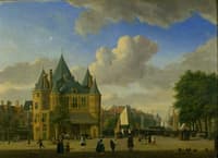 View of Nieuwmarkt, Amsterdam