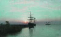 Ships at Sunset