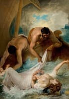 The Comedy of Errors, Act I, Scene 1, the Rescue of Aemilia from the Shipwreck