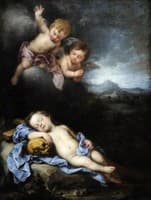 The Infant Christ Asleep on the Cross