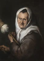 Woman with a Distaff