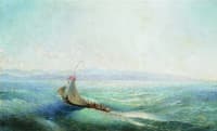 Sailing Boat at Sea