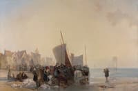 A Fish Market near Boulogne