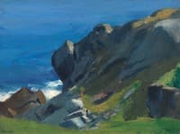 Rocky Shore and Sea