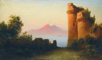 An Old Fortress Overlooking Vesuvius