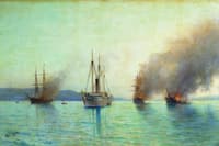 The Destruction of Turkish Ships in Bosphorus
