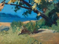 Trees and Beach
