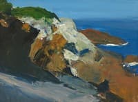 Sea and Rocky Shore