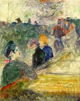 At the Dance at the Moulin de la Galette