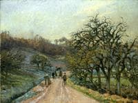 Lane of Apple Trees near Osny, Pontoise