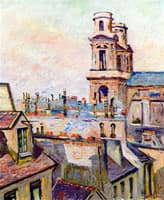 The Eglise Saint-Sulpice in Paris