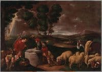Jacob Meets the Herds of Laban