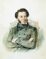 Portrait of Poet Alexander Pushkin