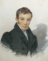 Portrait of Poet Vasily Zhukovsky