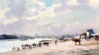 The Banks of the Seine at Bercy, Evening Effect