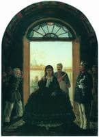 Lady Entering the Church