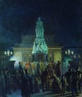 The Opening of the Monument to Catherine the Great