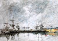 Deauville, the Harbor