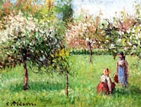 Apple Trees in Flower, Eragny