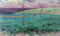 Barley Fields, Giverny