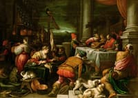 Jesus Driving the Merchants from the Temple