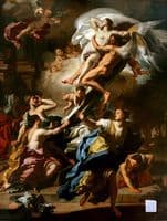 Boreas Abducting Oreithyia, Daughter of Erechteus.