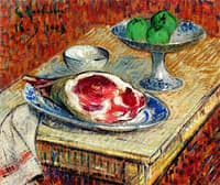 Still Life, Leg of Lamb
