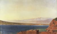 Sea in Vico near Naples