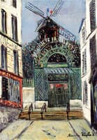 Moulin de la Galette, rue Lepic
