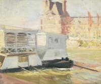 Le Louvre et La Seine