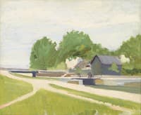 Canal Lock at Charenton