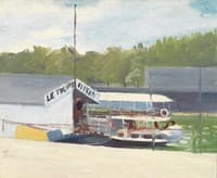 Boat Landing at Gare d'Orléans