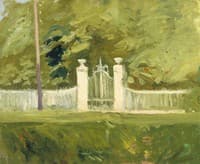 Gateway and Fence at Saint-Cloud