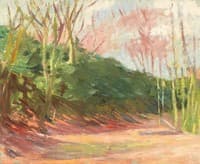 Trees in Sunlight, Parc de Saint-Cloud