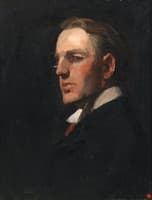 Portrait of a Man with Spectacles