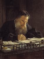 Portrait of Leo Tolstoi