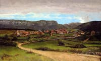 Landscape near Ornans