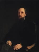 Portrait of Writer Mikhail Saltykov-Schedrin