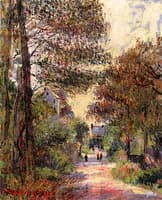 Entrance to the Village in Autumn