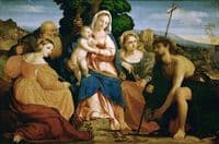 The Virgin and Child with Saints Catherine, John the Baptist and Barbara