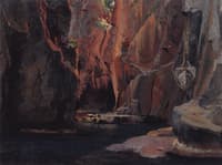 Mountain Gorge in Carrara