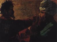 Christ and Nicodim