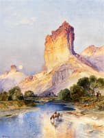Cliffs of Green River, Wyoming Territory