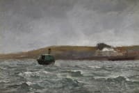 Seascape with a Tug