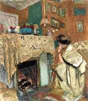 Madame Hessel at the Fireside