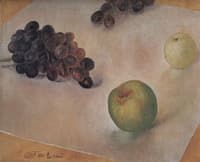 Still Life with Grapes and Apples