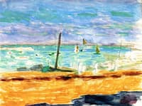 Seascape in a Southern French Port