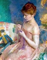 Woman with Ribbon