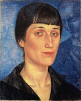 Portrait of Anna Akhmatova