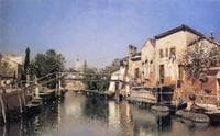 Venetian Canal Scene